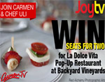 La Dolce Vita – Pop Up Restaurant Contest